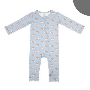 Larkspur Bamboo Romper Tattoo Mom Print 0-3m